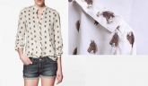 Blusa Chiffon Animal Print (Cavalo) - bc005
