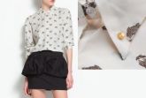 Blusa Chiffon Animal Print (Leopardo) - bc004